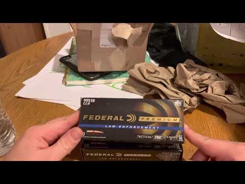 Best 5.56 223 ammo for self defense? EP#5 Federal LE bonded 62gr vs Fusion MSR 62gr #bullet #2a #556