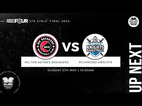Jnr. NBL U16 Girls’ Playoff Final 2024: MK Breakers v Richmond Knights NEW