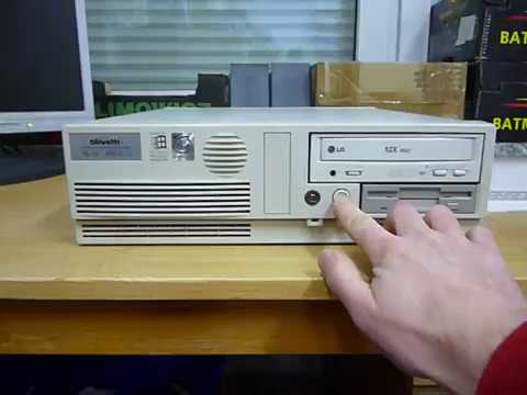 Olivetti M24 MMX 200MHz 32MB RAM 4GB HDD / ISA MS-DOS Computer 486 DX 2 4 66 100