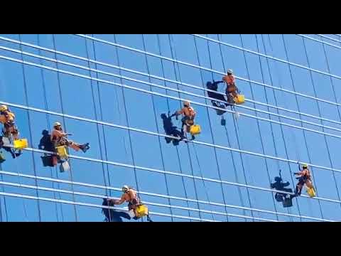 High Rise Glass Facade Cleaning Services