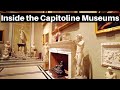 Rome Italy Inside The Capitoline Museums With Captions