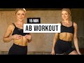 15 MIN ABS & OBLIQUES Workout - No Equipment - Core strengthening exercises you can do anywhere!