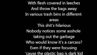 DEAD BODY DISPOSAL [lyric&#39;s] NECRO