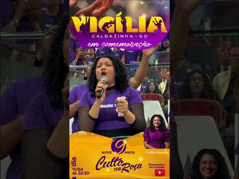 📍 No próximo sábado tem Vigília do @cultonaroca às 22:30 na Zona Rural de Caldazinha Goiás