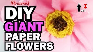 DIY Giant Paper Flowers, Corinne VS Pin #36