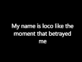 Shinedown-My Name(Wearing Me Out)-Lyrics