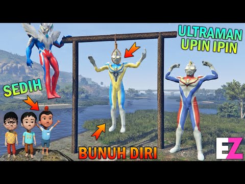 ULTRAMAN UPIN IPIN GANTUNG DIRI, DIHUKUM KELUARGA ULTRAMAN - GTA 5 BOCIL SULTAN