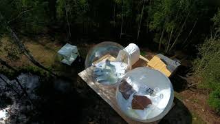 dormir dans une bulle