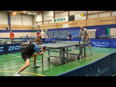Turnier in Bremen - Endrunde bis 1750TTR - Stark gegen lange Noppe - Dirk Wonsak vs Jonny Langkowski