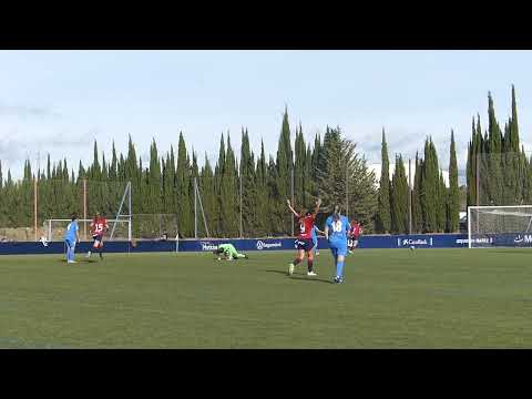 Osasuna 2 Berriozar 0 gol de Irati