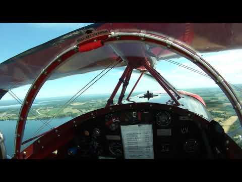Beautiful day landing a Pitts S-1T at Arnprior/Ontario