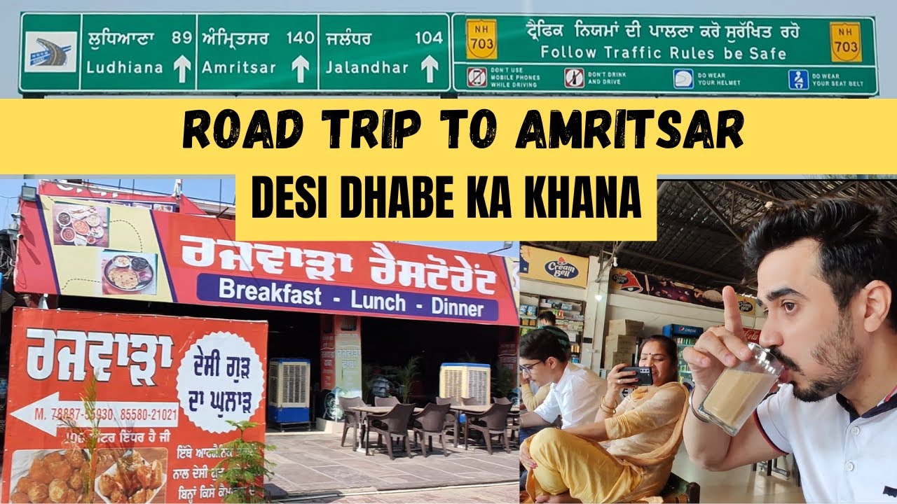 Family Road Trip to Amritsar 🚗 | Highway Dhabas Ka Swaad 🍲 | MG Astor | Golden Temple Darshan 🙏