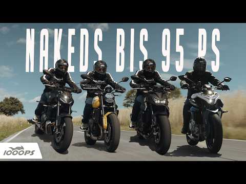 Mittelklasse Naked Bike Vergleich 2025 - MT-07 vs. Hornet vs. Trident vs. 675NK