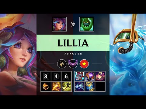 Lillia Jungle vs Zac - VN Master Patch 25.14