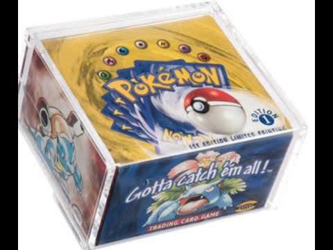 Collectibles in a Bubble? Thoughts on the Sale of the 1st Edition Pokemon Booster Box for 198K!
