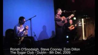 Simmering Down - Ronan O'Snodaigh, Steve Cooney & Eoin Dillon -The Sugar Club, Dublin, 8th Dec, 2009