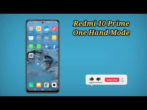 How To Enable One-handed Mode in Redmi 10 Prime , Redmi 10 Prime Main One Hand Mode Kaise Use Kare