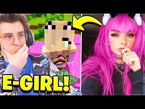 HO PAGATO UNA RAGAZZA PER GIOCARE CON ME A MINECRAFT!