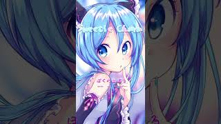 #Shorts Hatsune Miku - Sweetie Charm feat. Seireki 13ya［Kawaii Furure Bass］#初音ミク  #vocaloid
