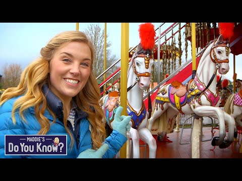 How does a Fairground Carousel work? 🎠 Maddie's Do You Know? 👩