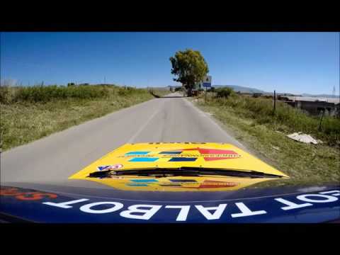 Melia Peugeot 205 Rallye Floriopoli - Cerda 2016 gara 2