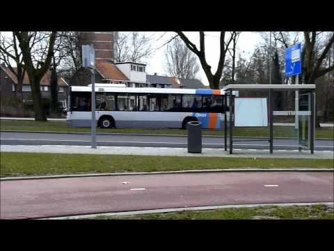 Qbuzz bus, Rotterdam IJsselmonde, 13-2-2011