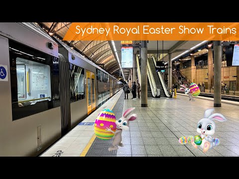 Sydney Trains Vlog 1928: Sydney Royal Easter Show Trains