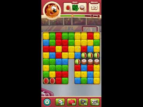 Toon Blast Level 3148 - NO BOOSTERS 🐻🐺🐱 | SKILLGAMING ✔️