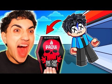 If I Die, I Have to Do the ONE CHIP CHALLENGE in Murder Mystery 2! (Roblox)