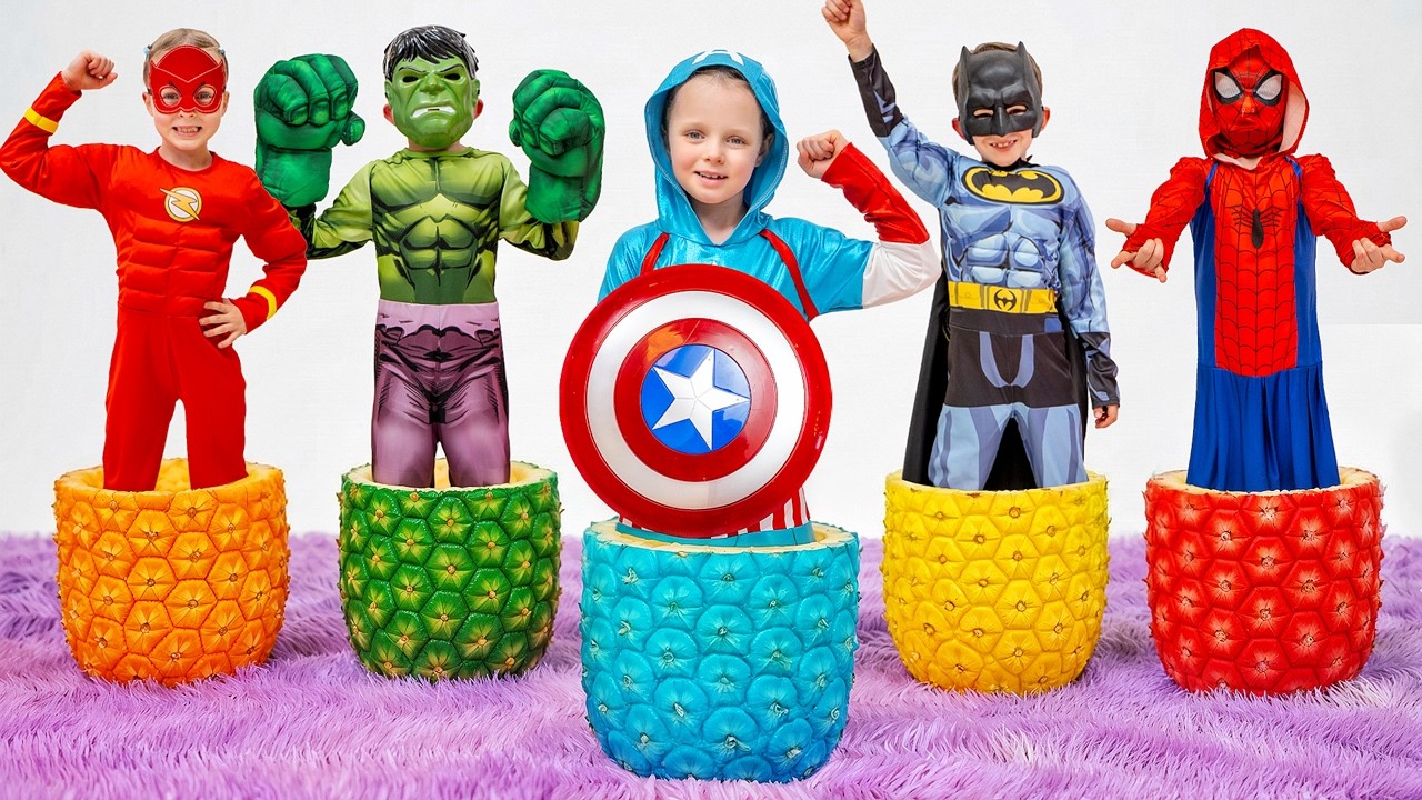 Superhero Rescue Adventure with Vania Mania Kids