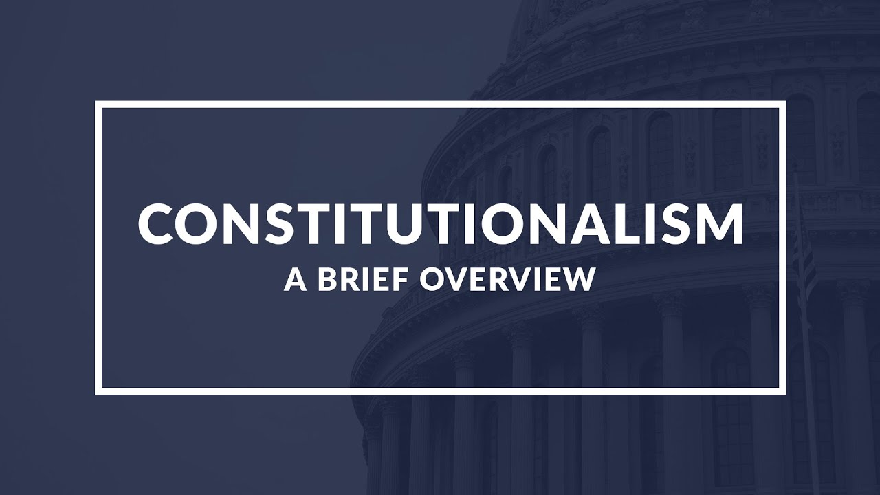 What is constitutionalism and why is it important to a democracy? Tipseri