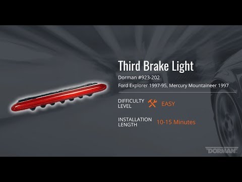 Third Brake Light Assembly Installation Video by Dorman Products
