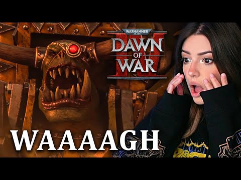 MORE DAKKA! | W40K Dawn of War 4 Ork Cinematic Reaction