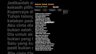 Download lagu Lirik Lagu Bukan Salah Jodoh-Ardiansyah Martin #lagubaper #laguviral #laguenak mp3 Download lagu Lirik Lagu Bukan Salah Jodoh-Ardiansyah Martin #lagubaper #laguviral #laguenak mp3