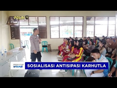 POLRES BARITO SELATAN SOSIALISASI PENCEGAHAN KARHUTLA