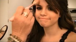 Selena Gomez Doing A Photoshoot For Kiss &amp; Tell Album (Vlog)