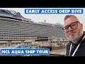 NCL AQUA CRUISE SHIP TOUR A Guided Look At The Newest Billion Dollar Cruise Ship