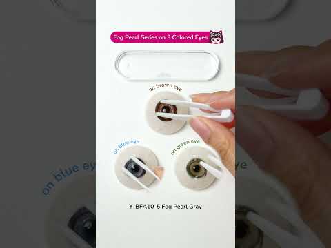 Fog Pearl Collection Monthly Colored Contact Lenses video