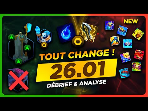 Patch 26.01 : Le détails de tous les changement de la saison !