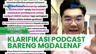 Food Vlogger MGDALENAF Ramai Dicibir, Samuel Christ Beri Klarifikasi: Ada Salah Paham