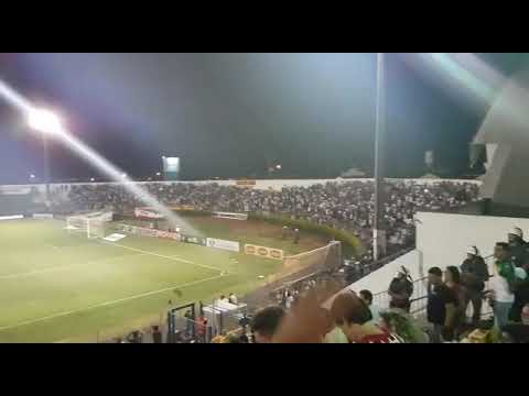 Torcida do São Paulo comemorando o primeiro gol no Paulistão 2018
