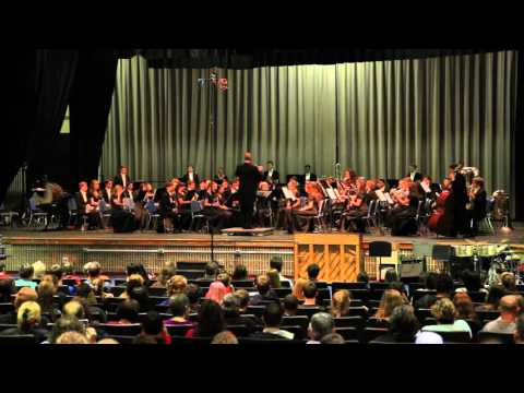 CHS's Wind Ensemble - Molly on the Shore - FBA District 1 HS Concert MPA - 03-05-16