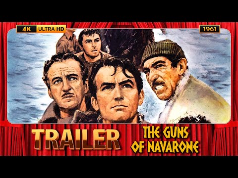 The Guns of Navarone (1961) Official Trailer [4K UHD]