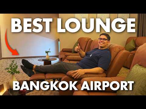 Best Lounge of Bangkok Suvarnabhumi Airport? The Coral Lounge Review