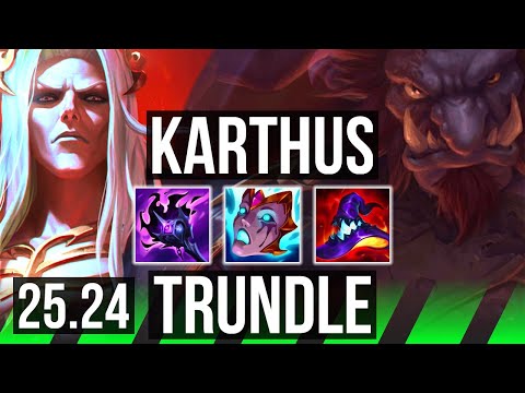 KARTHUS vs TRUNDLE (JGL) | 64K damage | NA Master | 25.24