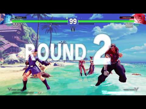STREET FIGHTER V h237 Cammy vs akainu Nash
