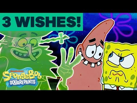 The Flying Dutchman Grants SpongeBob & Patrick 3 Wishes! | #TBT