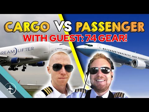 Cargo Pilot vs Passenger Pilot! Can you REALLY fly a B747 in Pyjamas?