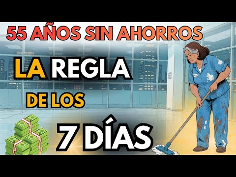 55 AÑOS Y SIN AHORROS LA REGLA DE LOS 7 DÍAS QUE CAMBIÓ TODO PARA SIEMPRE