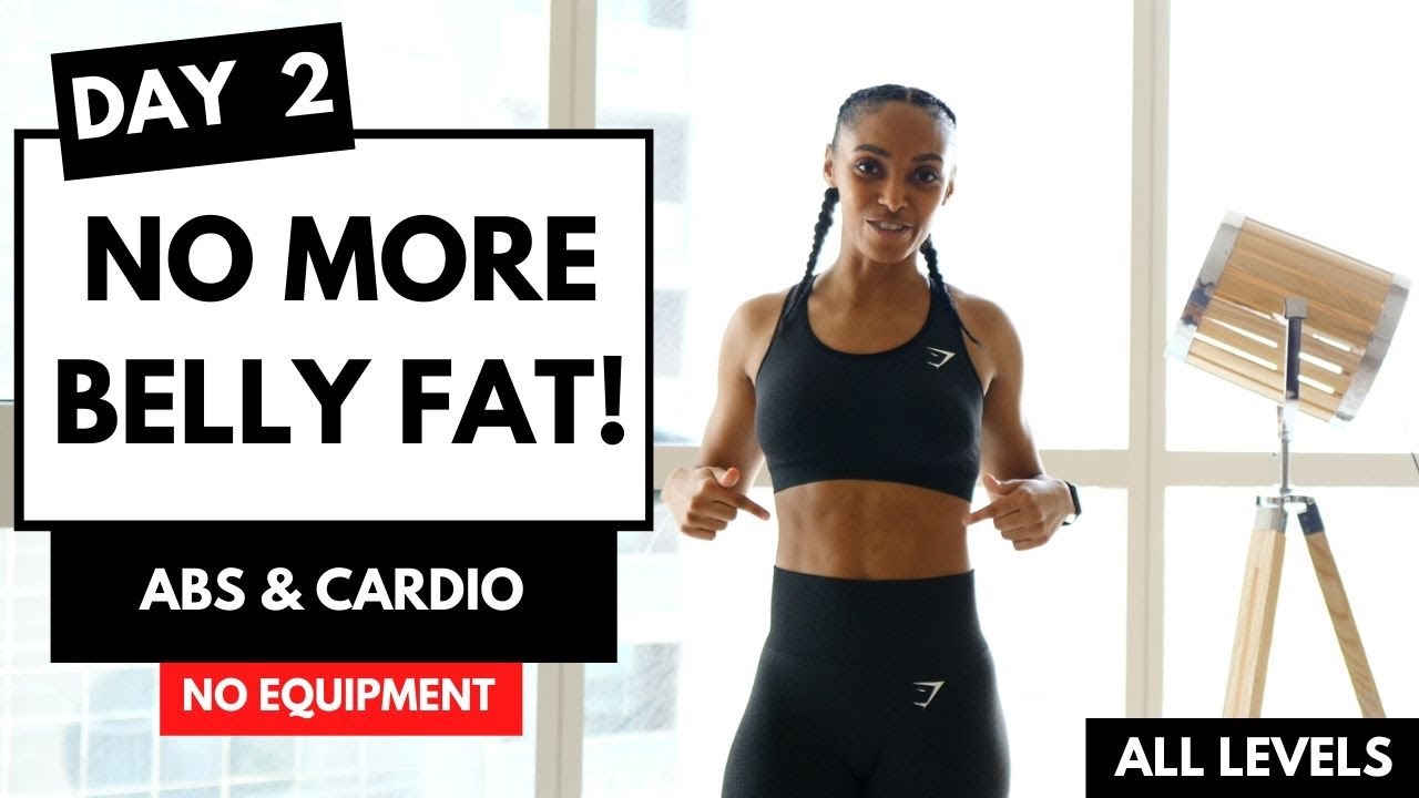 DAY 2 - LOSE WEIGHT - LOSE BELLY FAT (14 Day Exercise Challenge)